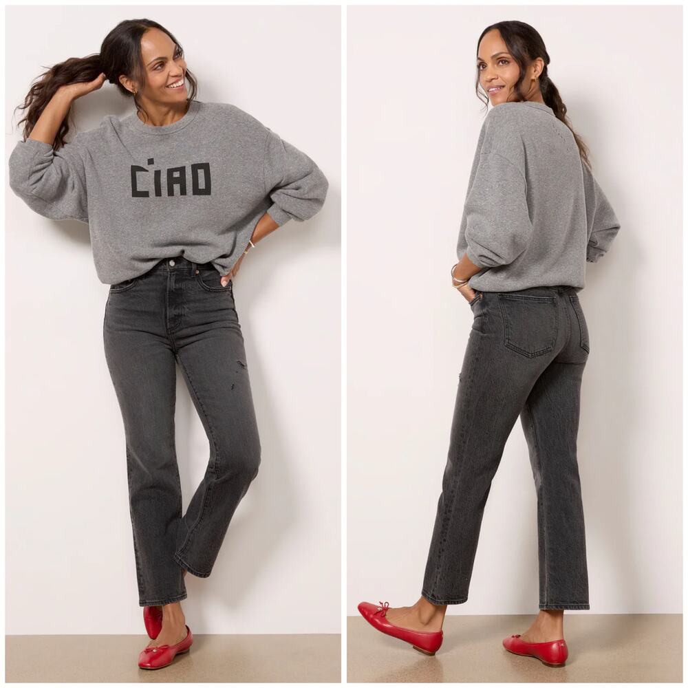 Pistola Ally High Rise Ankle Boot Jeans After Hours Vintage Wash